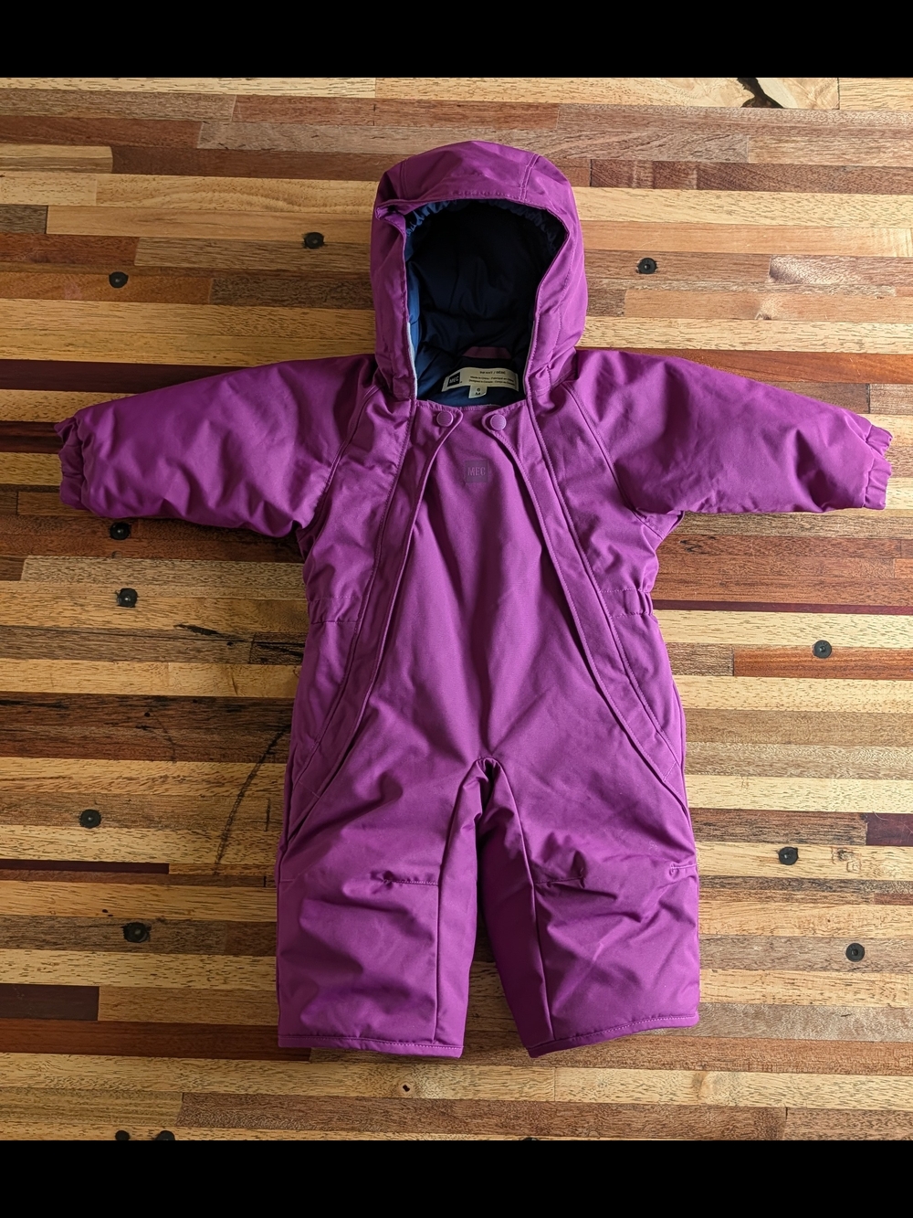 Purple MEC Infant Toaster Suit